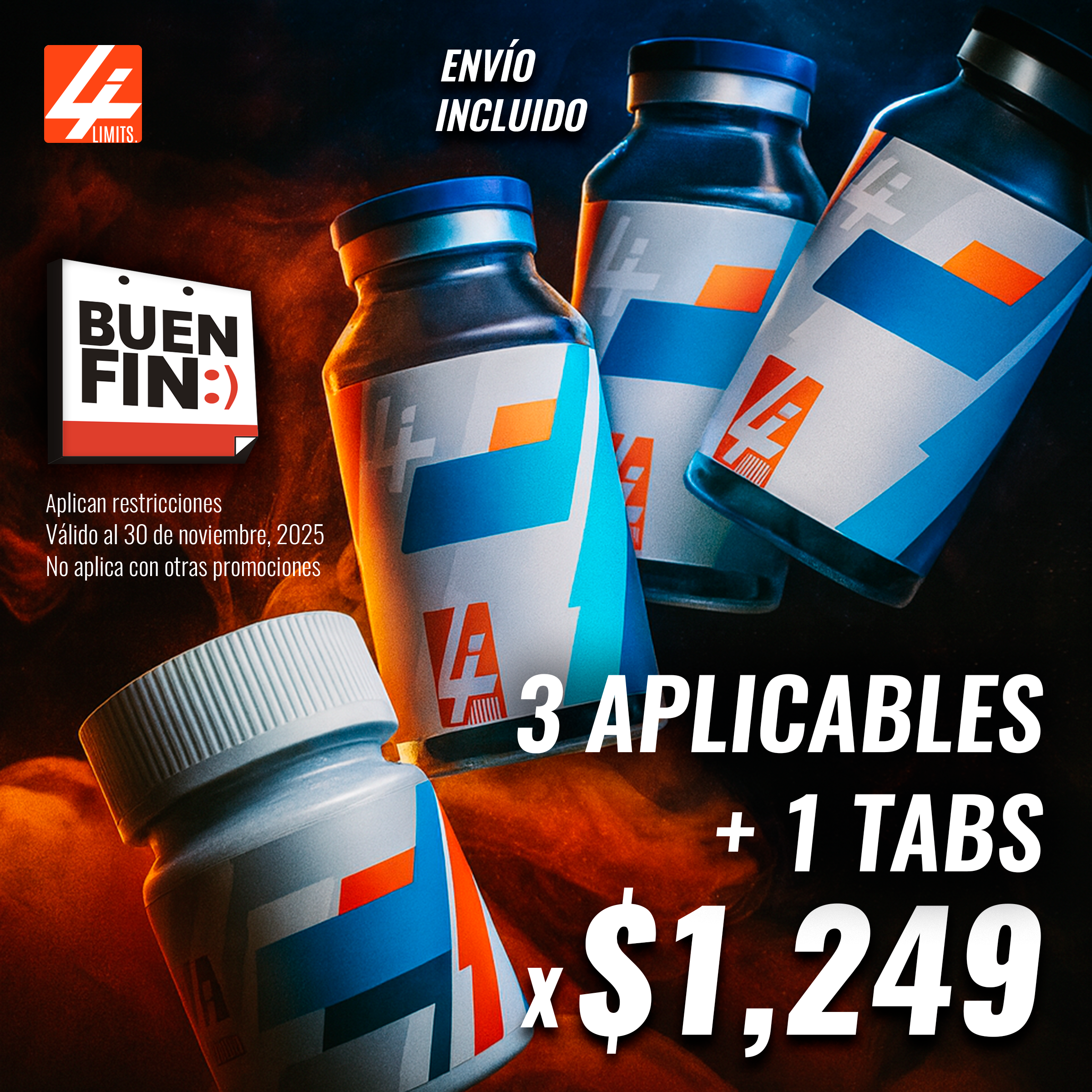 3 APLICABLES + 1 TABS