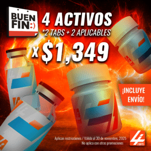 4 ACTIVOS (2 TABS + 2 APLICABLES)