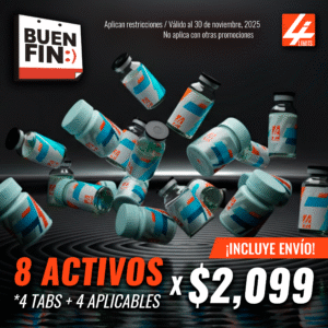 8 ACTIVOS (4 TABS + 4 APLICABLES)