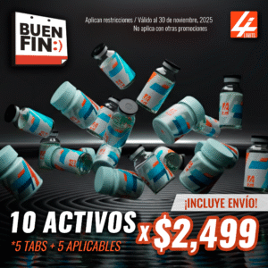 10 ACTIVOS (5 TABS + 5 APLICABLES)