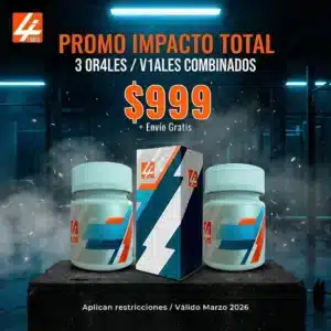 3 ORALES Y VIALES COMBINADOS POR $999